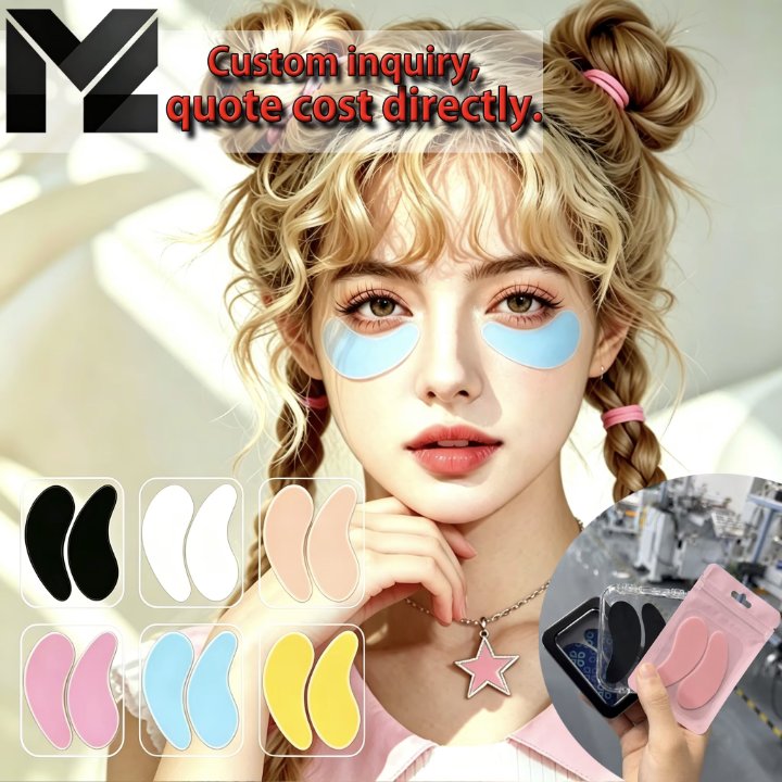 Soft Silicone Under-Eye Patches for Beauty Salons – Custom Logo & Packaging