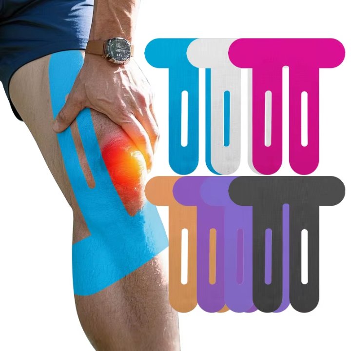 Pre-Cut Knee Muscle Tape – Meniscus Protective Elastic Support