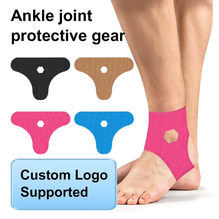 Pre-Cut Ankle Support Kinesiology Tape – OEM Logo & Color