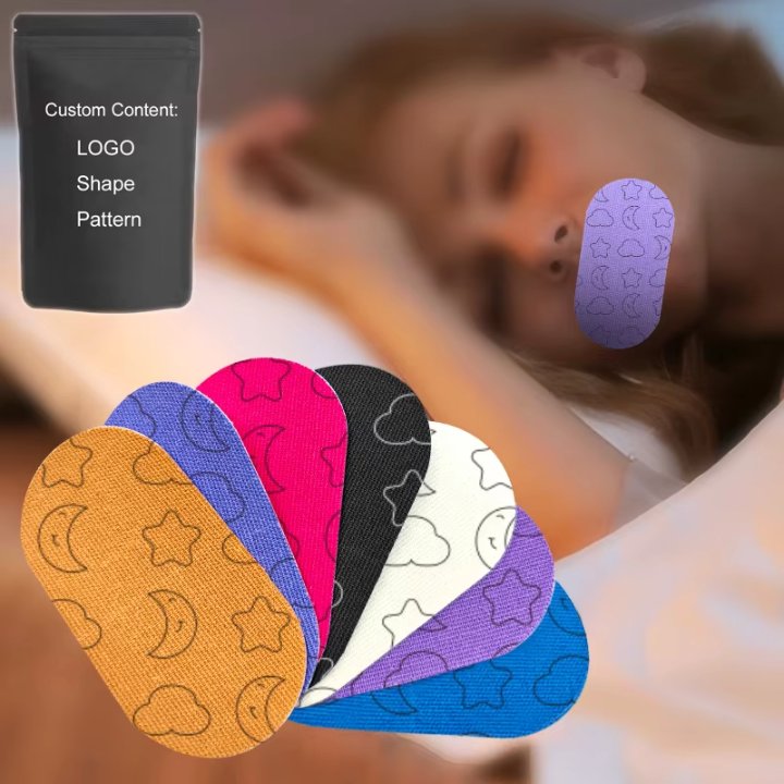 Custom Pattern & Color Packaging Sleep Strips – Private Label