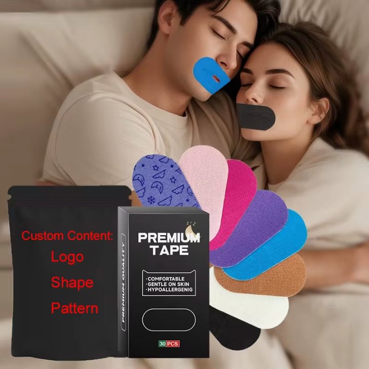 Medical-Grade PE Mouth Tape – Pain-Free Removal, Hypoallergenic Adhesive