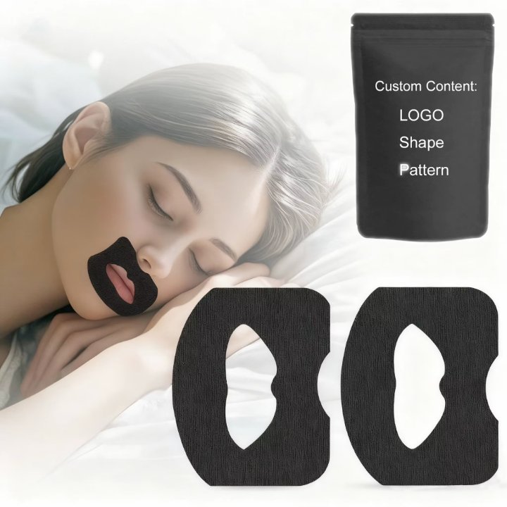 Lips-Shape Mouth Strip – Strong Adhesive, Anti-Opening