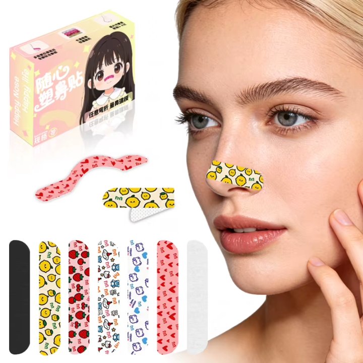 Cartoon Series Nose Tape for Kids & Teens – Latex-Free, Hypoallergenic