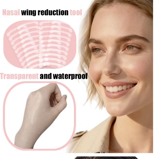 MZ MBQ-4 Large Nose Wing Patch – Transparent & Waterproof Beauty Strip