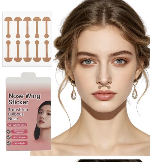 Custom Logo Nose Shaping Stickers – Reusable Elastic Fabric, Sweatproof