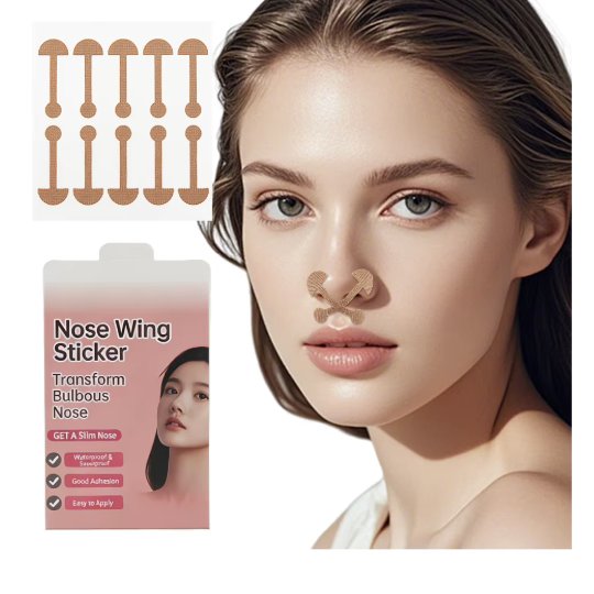 MZ MBQ-5 Nose Shaping Stickers – Elastic Fabric, Retail Box