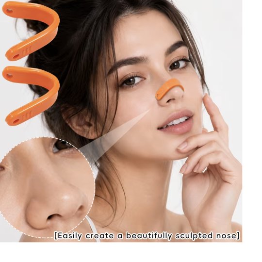 Portable Silicone Nose Bridge Straightener – Washable Beauty Tool