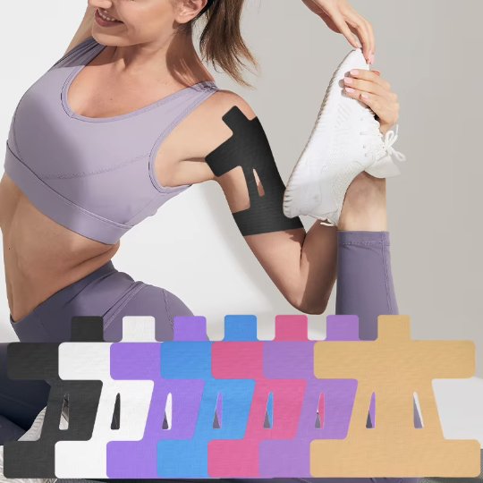 Adjustable Cotton Ankle Support Tape – Self-Adhering, Hypoallergenic