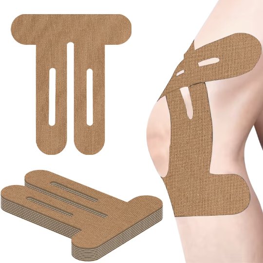 Cotton Knee Kinesiology Tape – Running, Hiking & Cycling