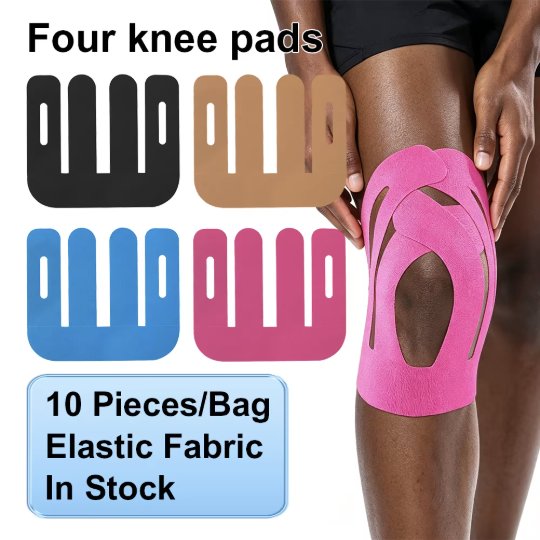 Finger-Shaped Knee Patella Muscle Tape – 10 pcs/Bag, In Stock